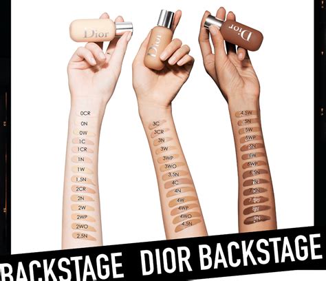 dior backstage face and body foundation review|dior backstage foundation shade comparison.